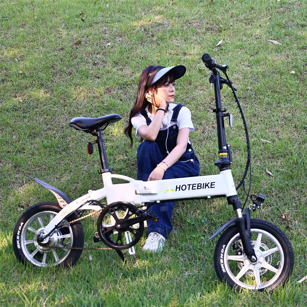 14 дюймов складной Электрический Скутер мопед велосипеда 48V 400W 45км/ч велосипедный спорт на открытом воздухе Байк способный преодолевать Броды/Высокое качество велосипед