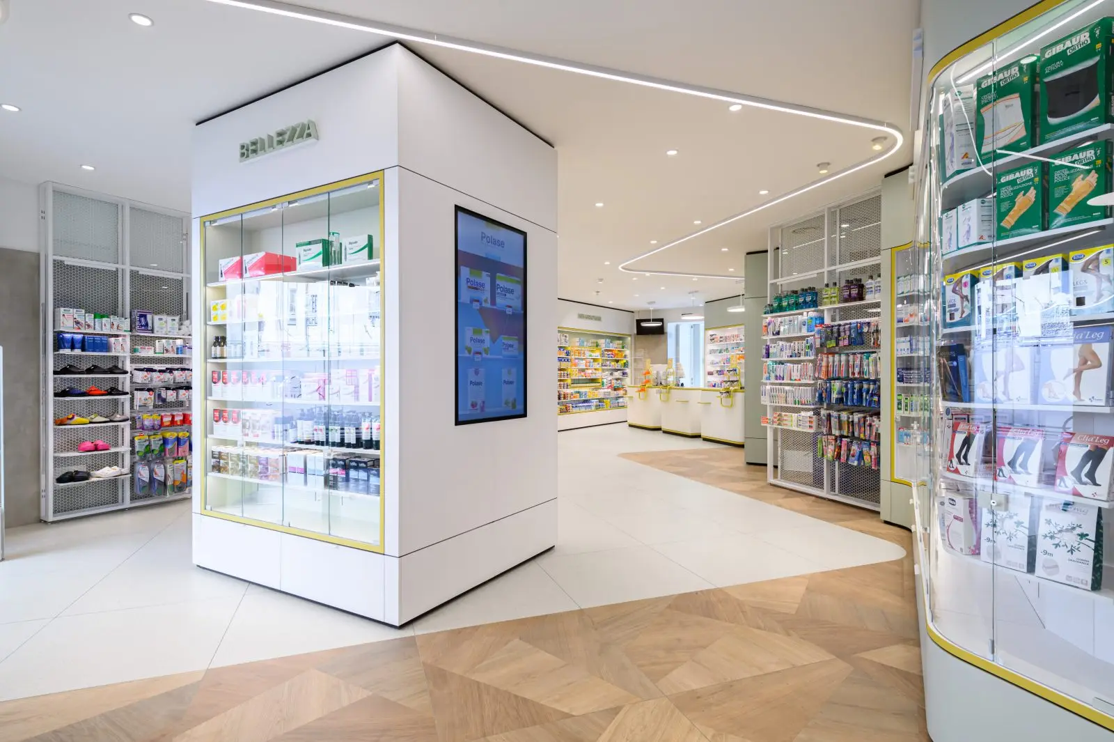 Custom Professional Pharmacy Shop Fittings wholesale Factory Price Medical Shop Furniture