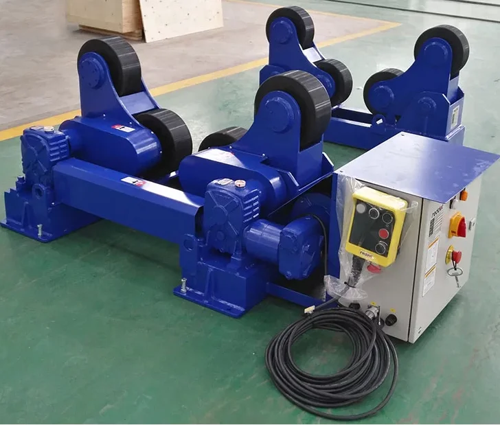 Self-adjustable Pipe Rotating Welding Table Turning Rolls For Industry