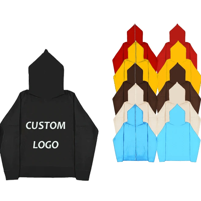 Мужская хлопковая толстовка с капюшоном