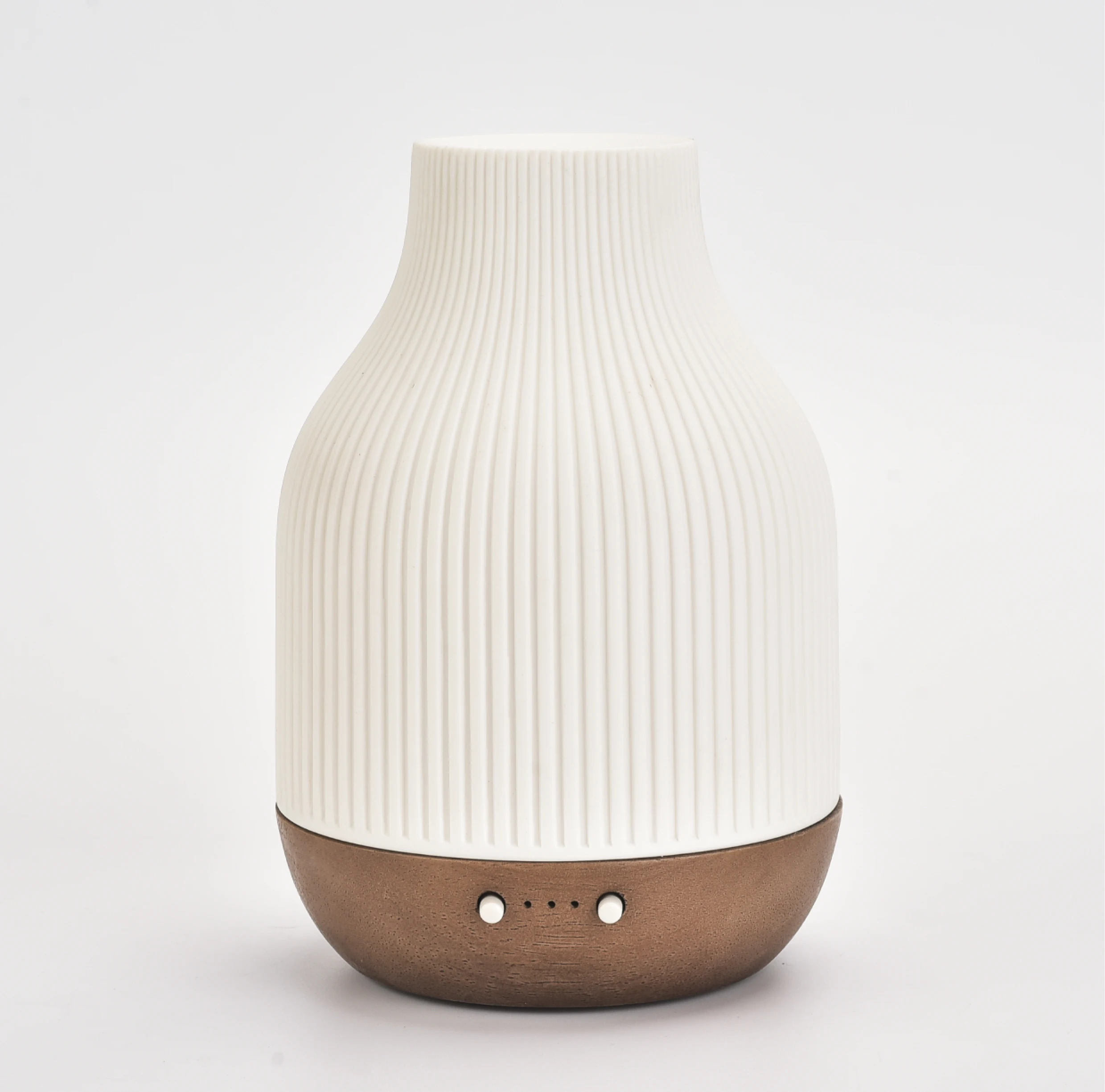 SOICARE 2021Ultrasonic Air Humidifier LED Aromatherapy Electric Ceramic Wood Aroma Oil Diffuser