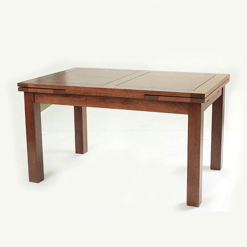 European style antique Solid wood extensible Dining Table used restaurant and hotel furniture (DT-515C-OAK)