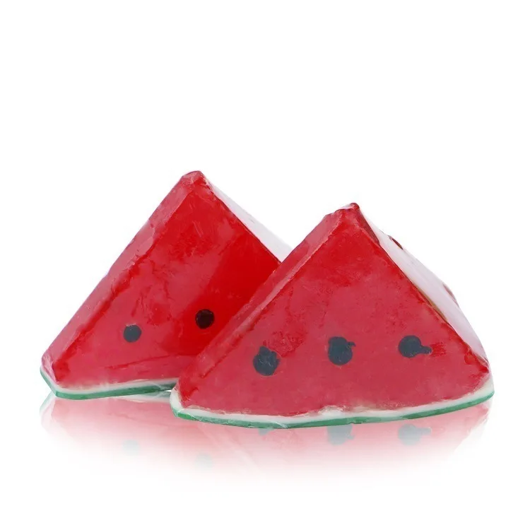 Private Label Natural Organic fruit shape  Baby Face  Bath Handmade soap Washing Hand Baby Strawberry watermelon Soap
