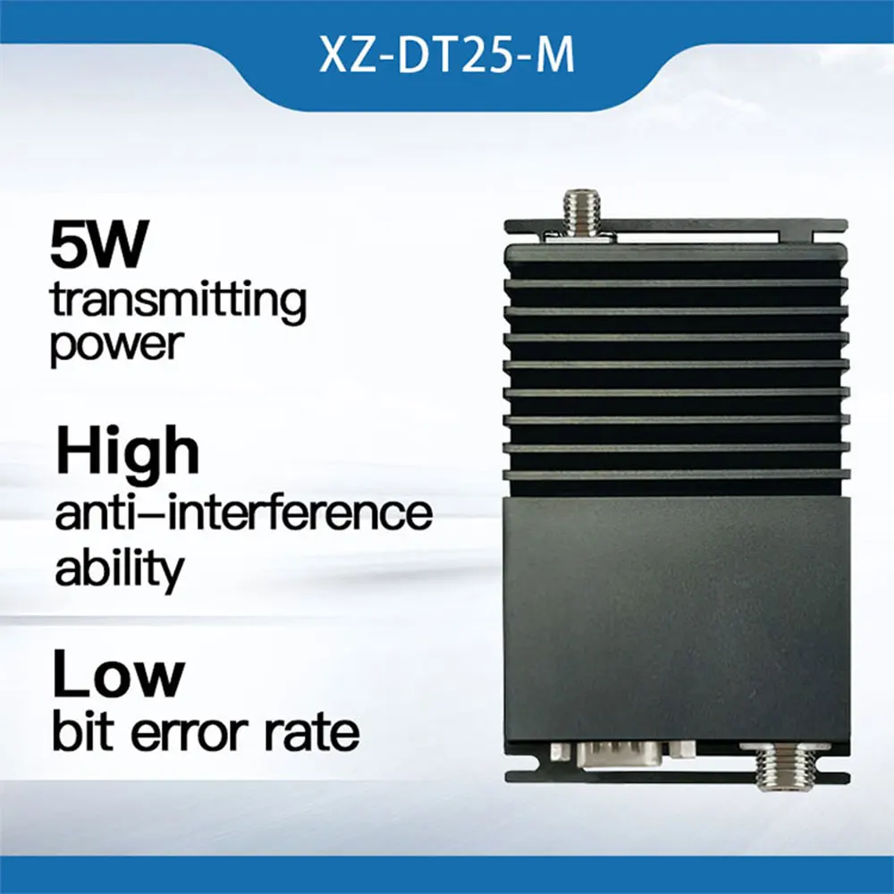 Transmit power 5W radio frequency receiving data transceiver wireless radio frequency module