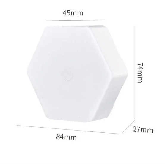 3PCS Dimmable Remote Control Quantum lamp Wireless Hexagonal lampmodular touch sensitive lighting creative decoration wall lamps