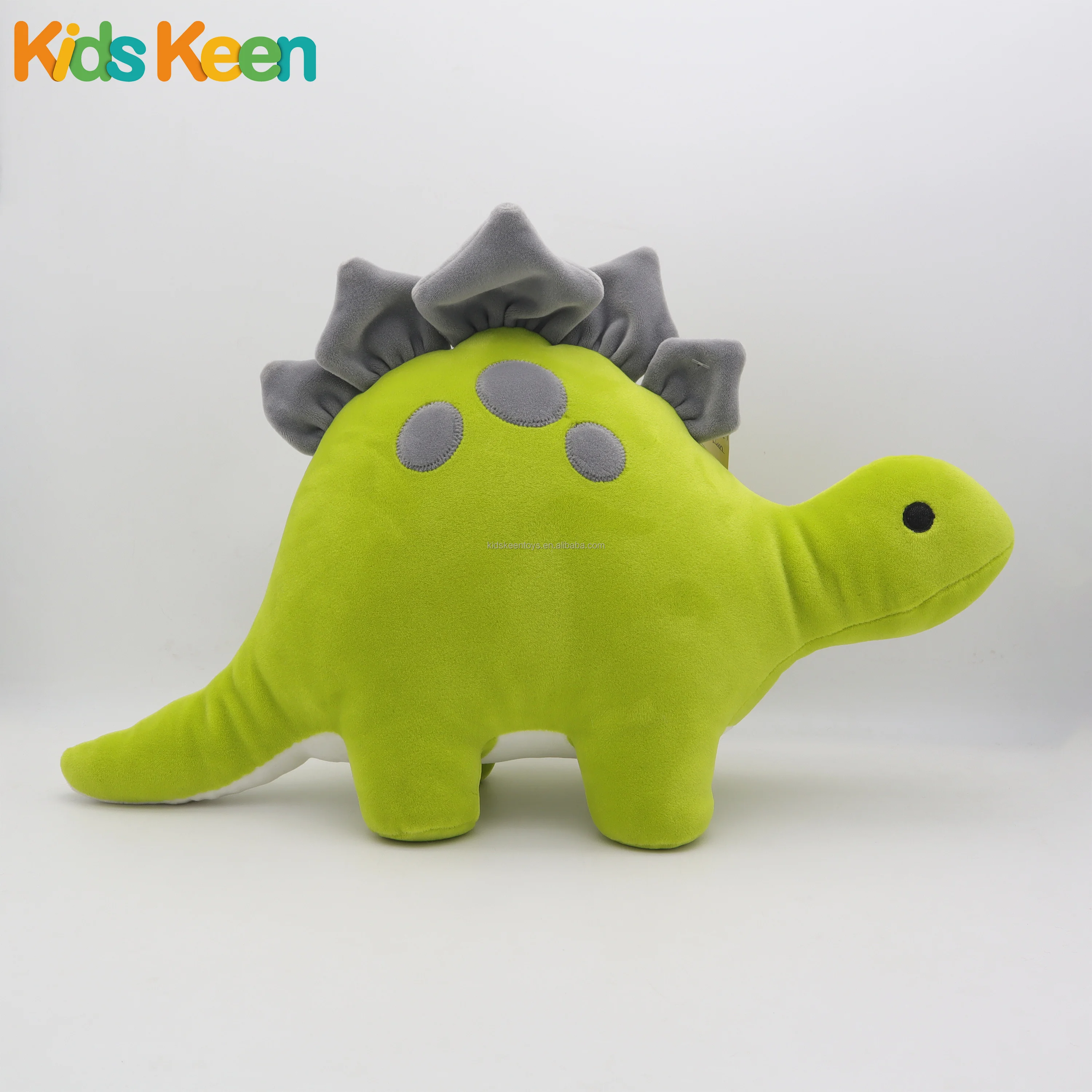 Stegosaurus stuffed animal toys custom made doll Stretch super soft fabric in many colors lilligant plush toy dinosaur