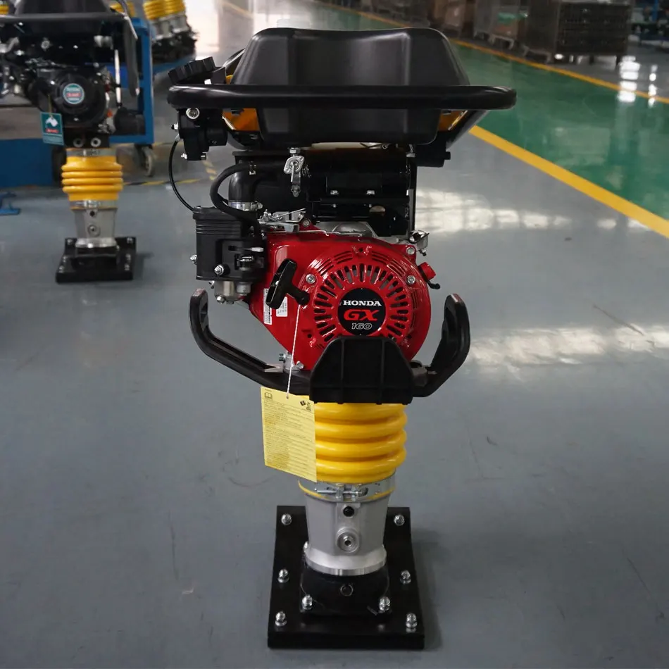 tamping rammer Ideal for construction, landscaping, and roadwork projects Lightweight yet sturdy for easy maneuverability