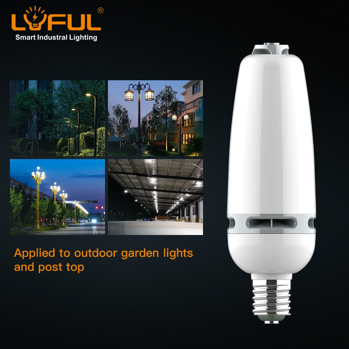 Energy saving 36W IP65 Waterproof Bulb rating led replacement bulb Shoebox Retrofit Corn Light