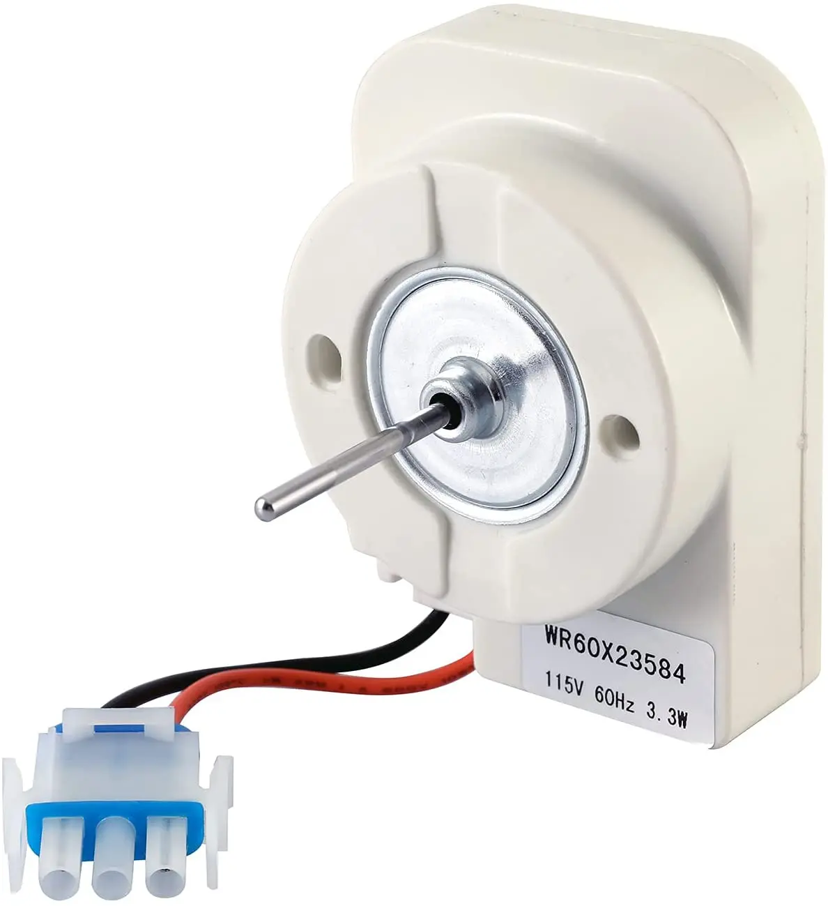Refrigerator Evap Fan Motor WR60X23584  Evaporator Fan Motor 115V 60HZ 3.3w Replaces Refrigerator parts