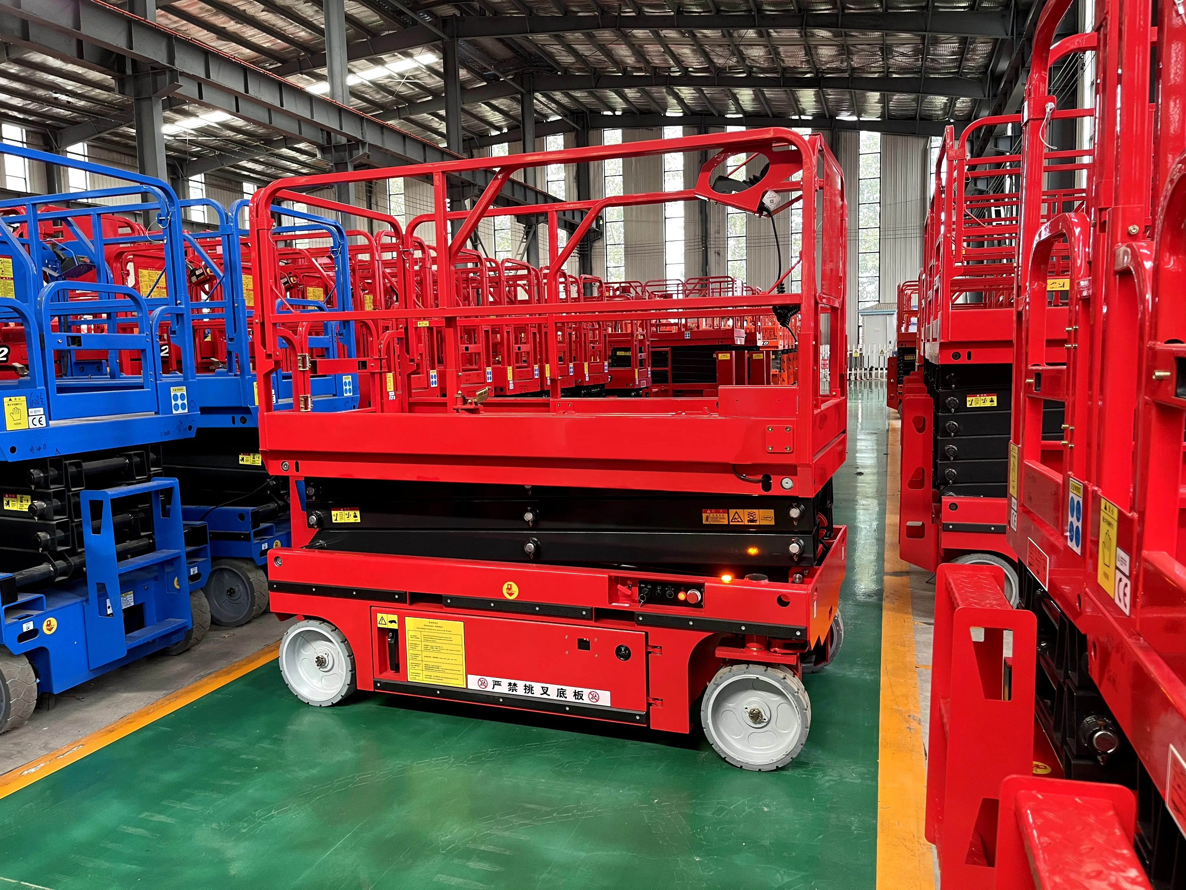 Brand new scissor lifts GMH16, Self-propelled Hydraulic Mobile Electric Scissor 8M 10M 12M 14M 16M