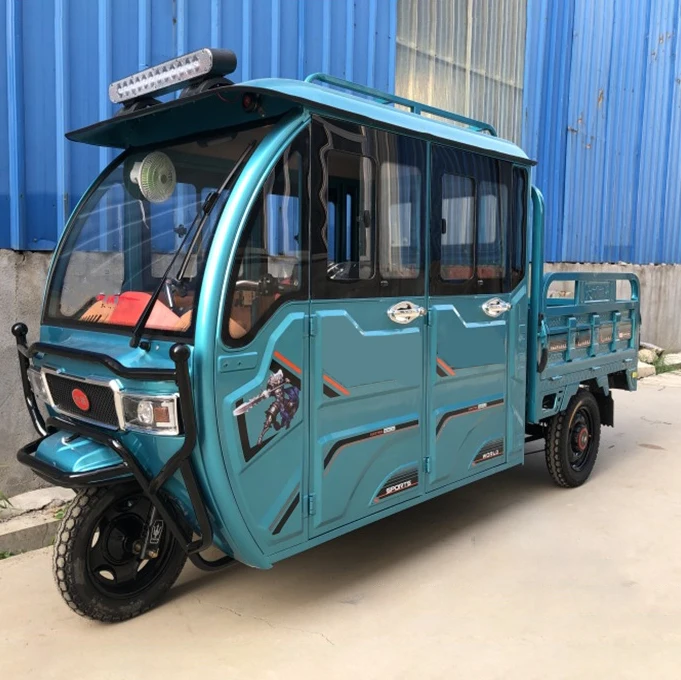 2022 Double Row Electric Express Cargo Tricycle