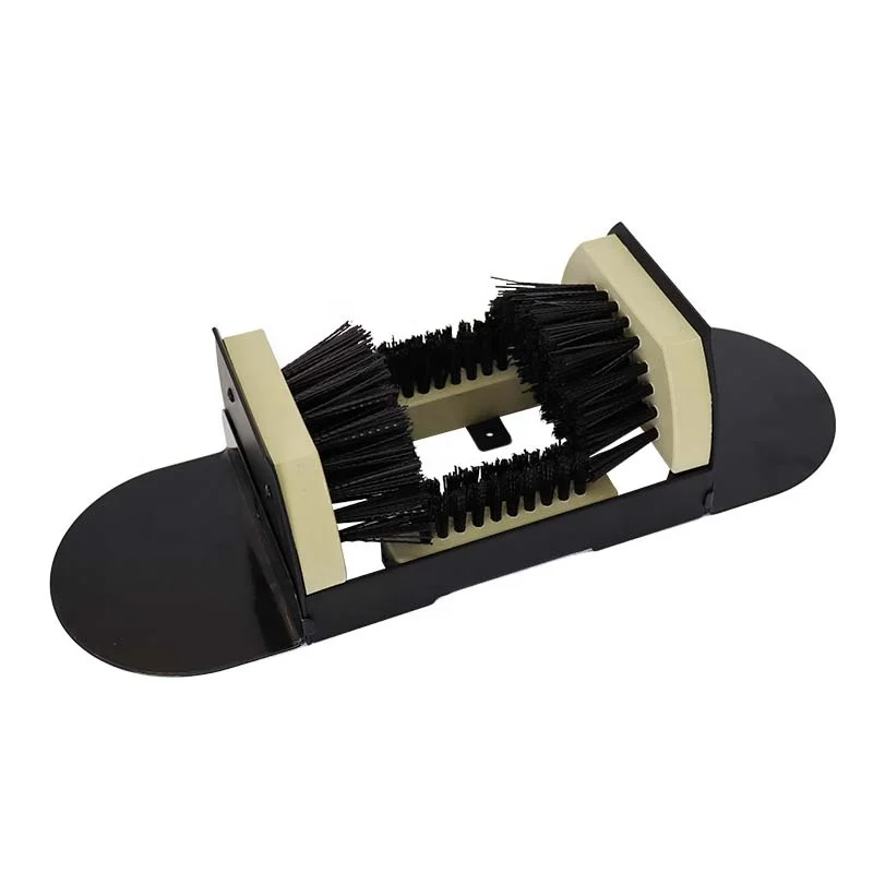 Professional Mud Dirt Snow Outside Boot Brush Heavy Duty Boot Scrubber All Weather Boot & Shoe Cleaner Brush Floor Mat