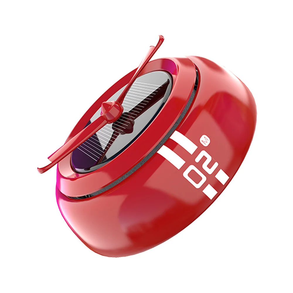interior accessory flavor perfume solar energy power car air purifier freshener car interior accessories