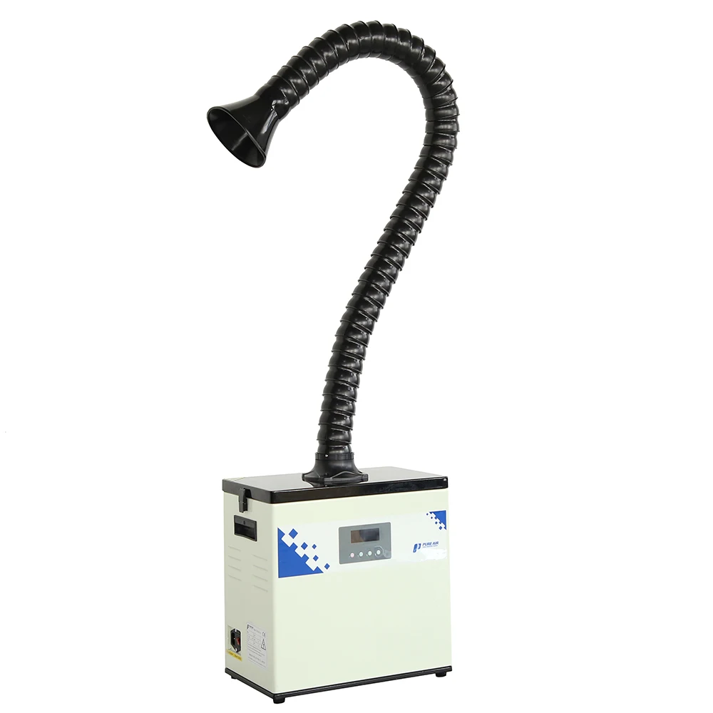 
China Supplier Pure-Air PA-300TS-IQ High Quality Vacuum Cleaner Fume Extractor For Cleaning Room With Low Noise 