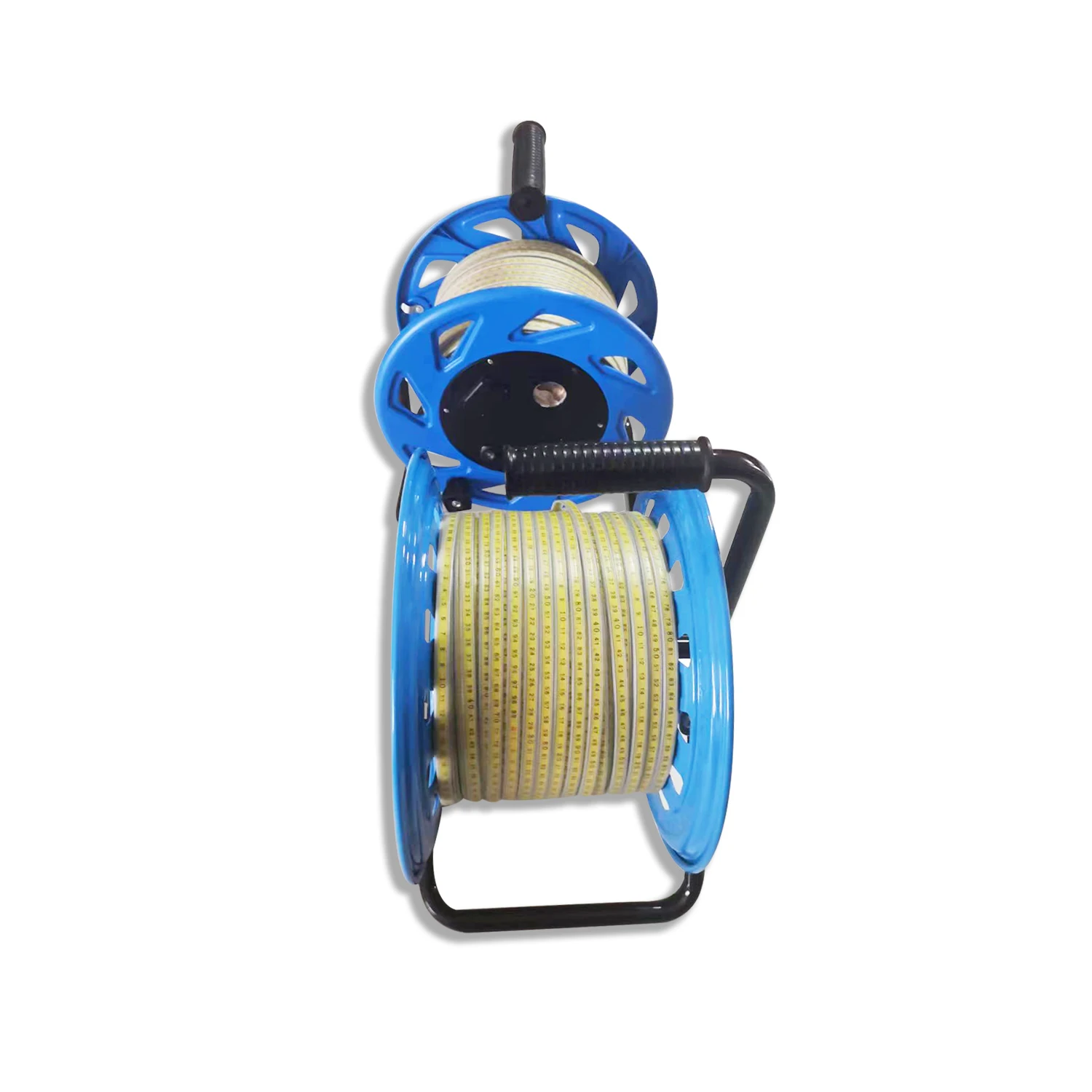 High quality 50m 100m 300m Underground Water Level Indicator Steel Tape Water Level Gauge