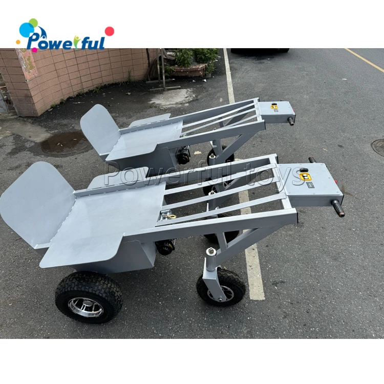 Amusement park rides trailer mover multi-function electric dolly hand truck for inflatable bouncer or slide