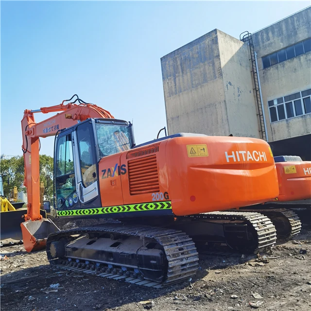 used excavator Hitachi zaxis 200 20 ton original Japan Hitachi ZX200-3 ZX200-5G EX200-5 ZX240 Excavator