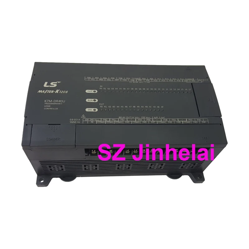 100% New and Original K7M-DR40U LS PLC Base Unit DC24V  Relay Output 24 point input 16 point output Industrial Controller