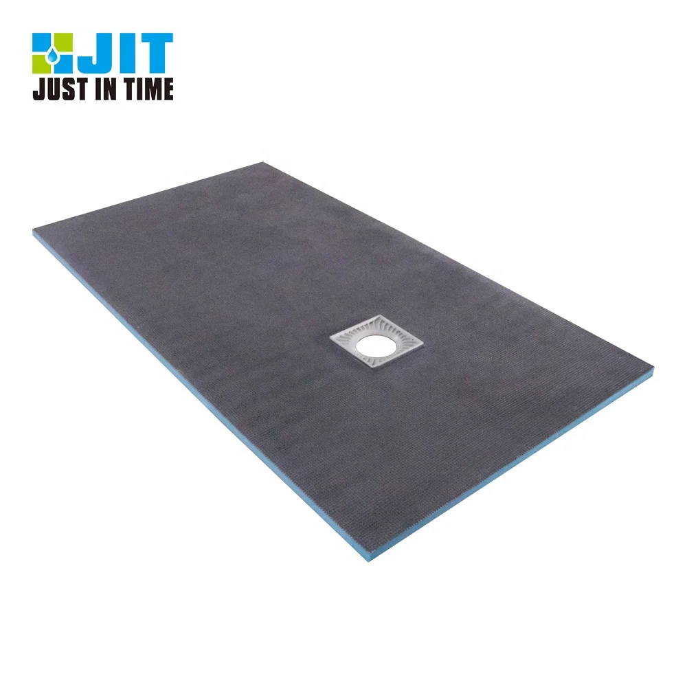 Waterproof Square Ready to Tile  XPS Shower Base Tray