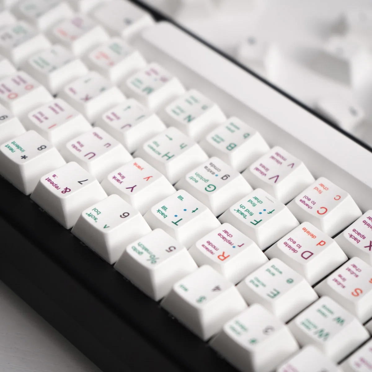 139 Keys White Programmer Keycaps Cherry Profile PBT Keycap For MX Switch Mechanical Keyboard DIY Custom Keycaps