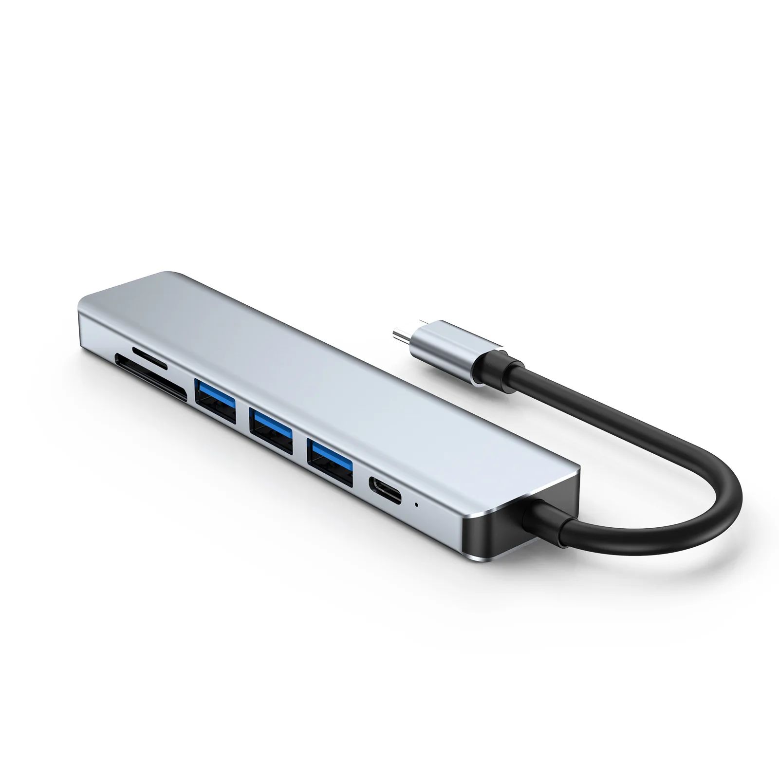 Пользовательская форма красивый ПВХ 3D бак 4 порта 2 0 3 USB-концентратор