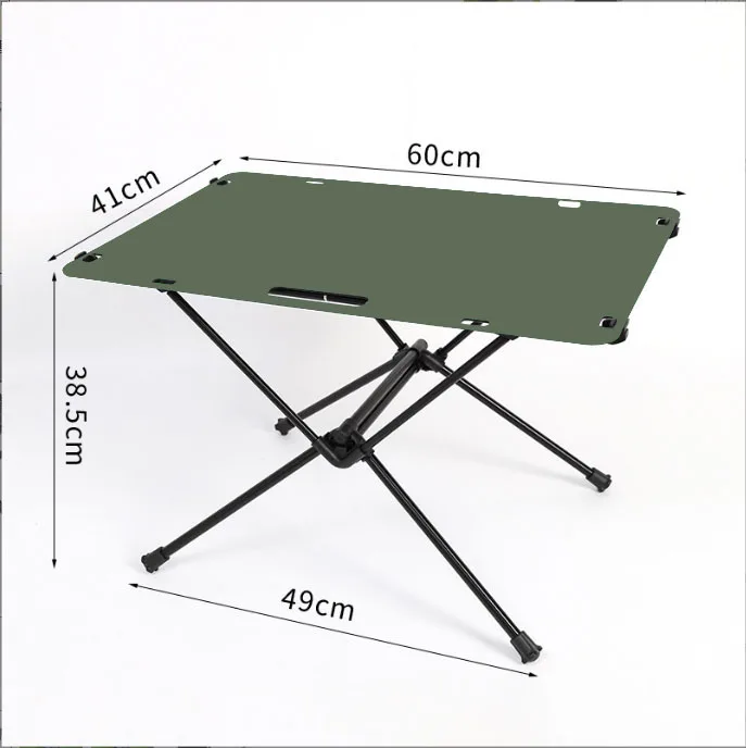 Outdoor camping New product metal garden patio furniture picnic steel foldable folding table camping table