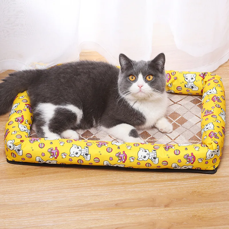 
Size S waterproof cooling pet mat for dog and cat bite resistant pet kennel dog ice mat pet bed cooling cat summer sleeping bed 