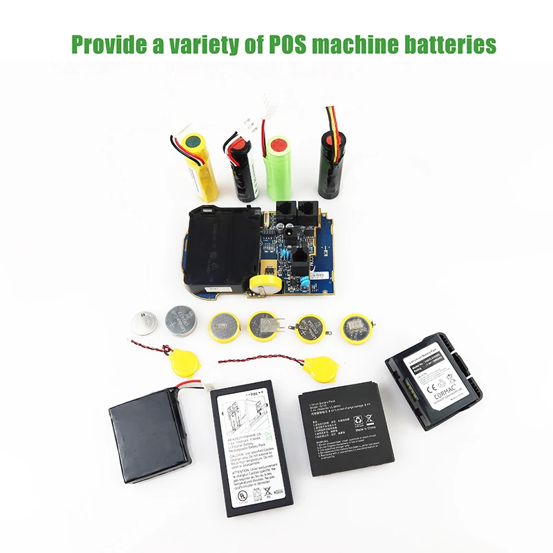 Customized li-ion 3.7V 1350mAh Lithium ion BPK087-201-01-A BPK087-201 MPM-100 VX600BT pos system terminal battery  for VeriFone
