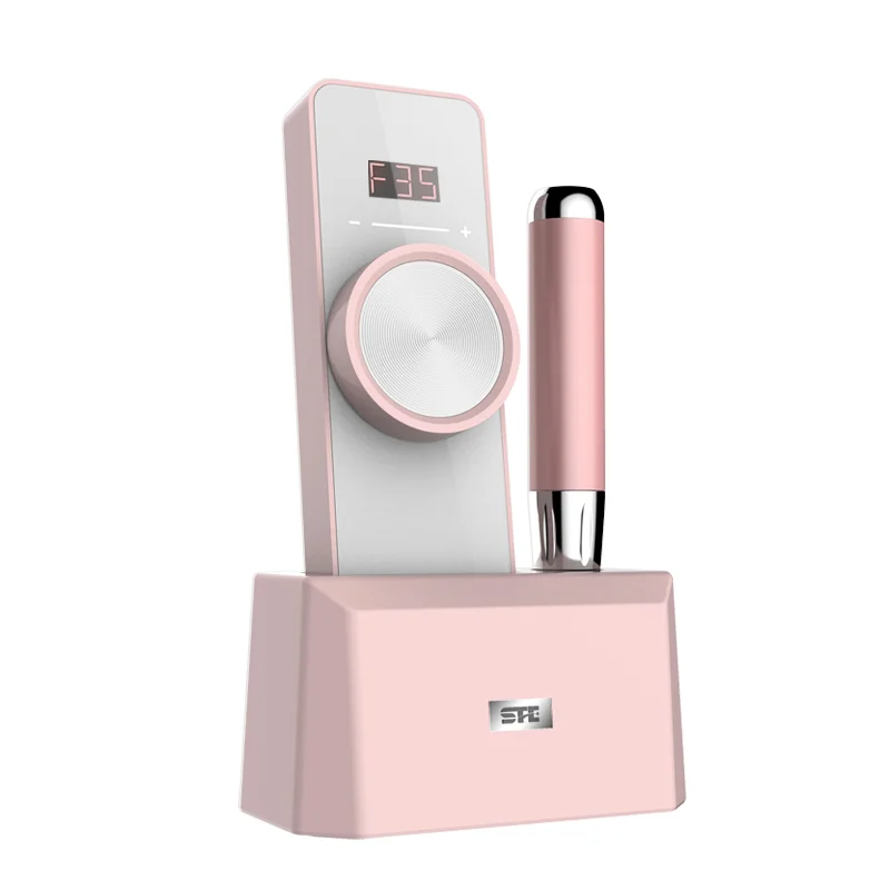 Hollow Cup Nail Drill Machine 35000rpm Portable Manicure Polisher Cordless Rechargeable Electrical E-file Nail Drill Machine