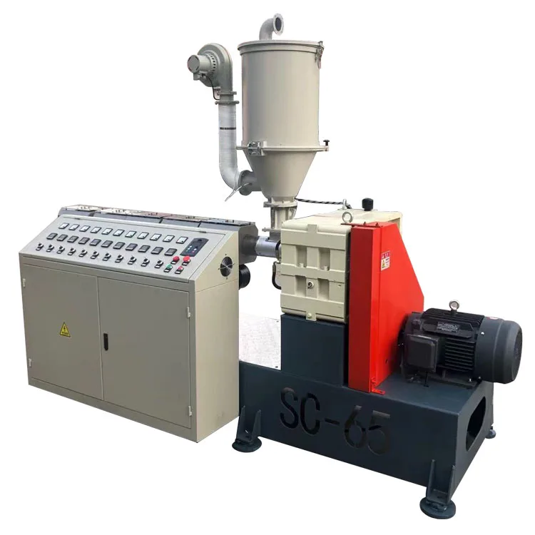 small pp waste plastic extruders machines