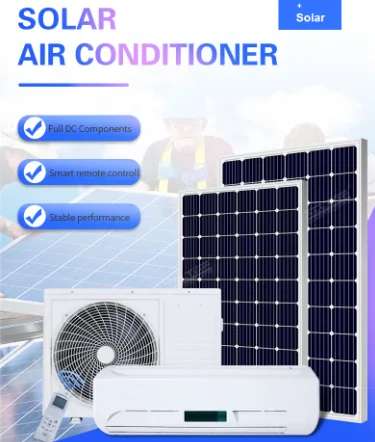 Manufacturer Inverter Split Wall Mounted Solar Panel Air Conditioner 48V DC Off Grid Solar Air Conditioner