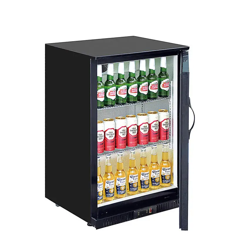 desktop mini fridge Black Beverage Refrigerator no noise minibar Mini Fridge for hotel