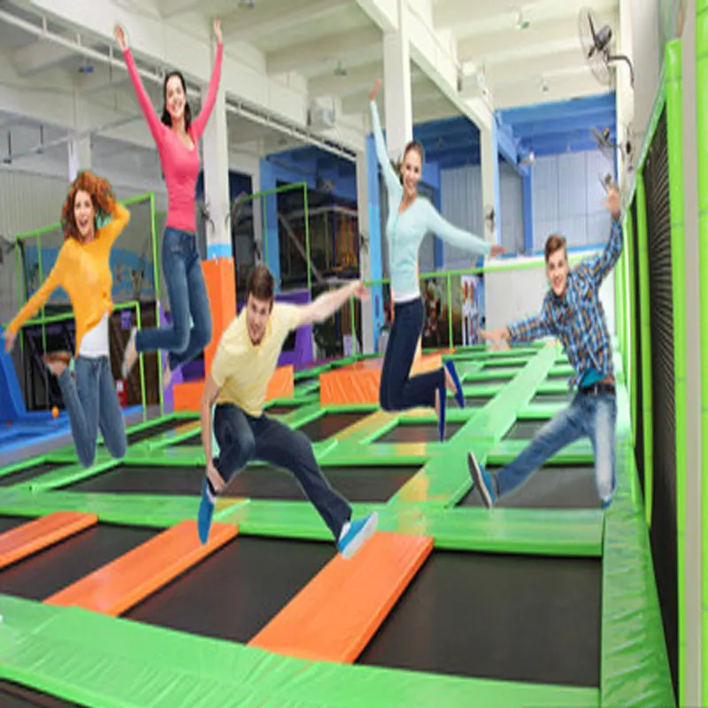 Outdoor Playground Kindergarten Trampoline Park Amusement Equipment Trampoline Park Equipment