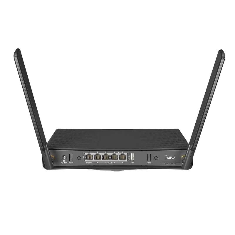 MikroTik Router hAP ac3 RBD53iG-5HacD2HnD/AC2 716MHz CPU 5 10/100/1000 Mbps Ethernet ports hAP ac3