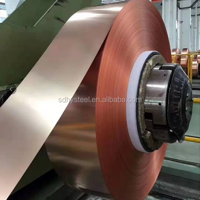 25mm Copper Strip Copper Coil Tape Manufacture For Water Heater