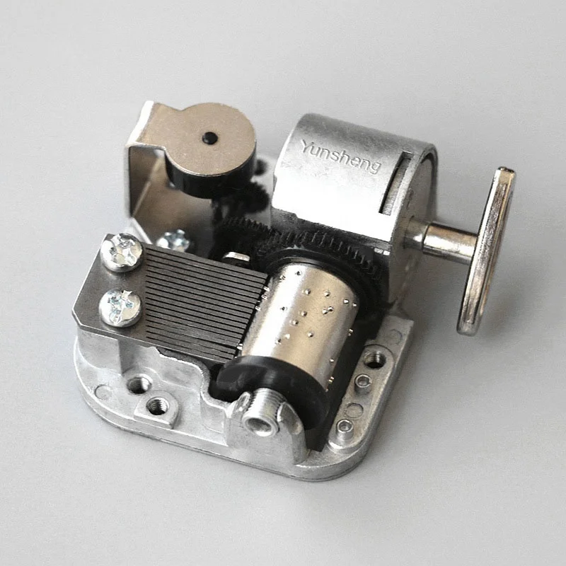 Ever Bright Custom Yunsheng 18 Tones Wind Up Music Box Mechanism Alloy Music Box Movement