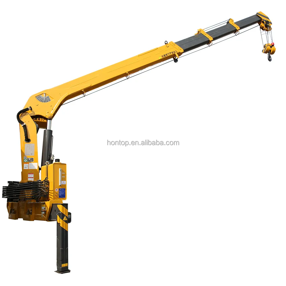 2 3.2 4 6 8 10Ton Small Knuckle Boom Lift Hydraulic Telescopic Folding Truck Crane