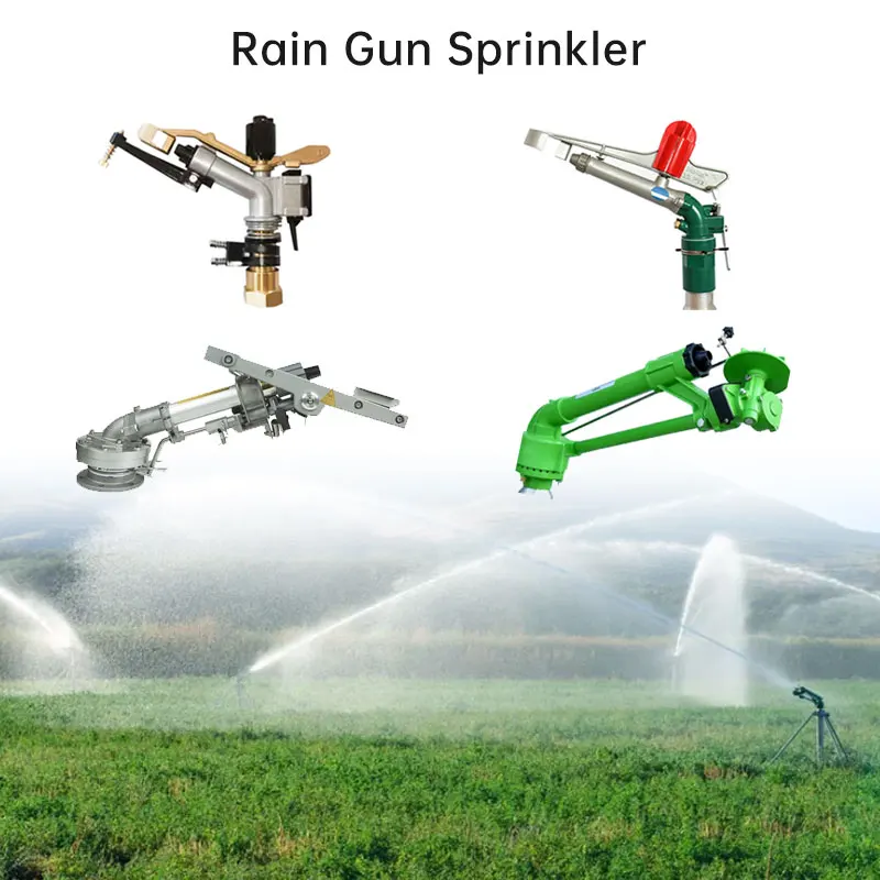 Farm irrigation 62mm metal water sprinkler long range big rain gun sprinklers agriculture irrigation system