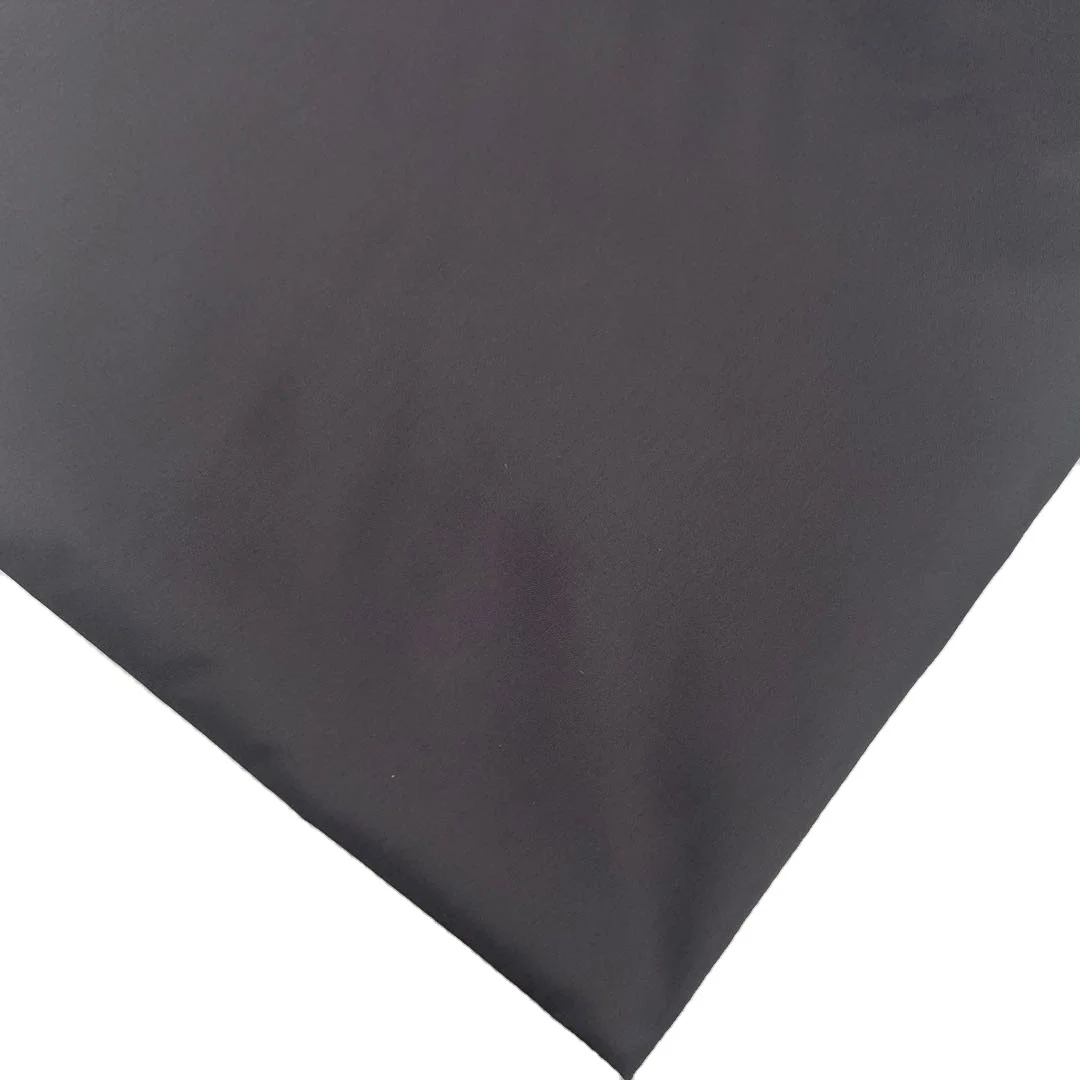 20D plain dyed environmentally friendly recycled outdoor nylon fluorescent fabric for down jacket