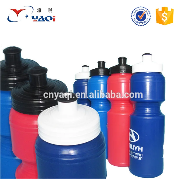 Wholesale Custom LOGO Cycling Water Bottles plastic drinking sports water bottle promotional gifts advertising PE Free sample
