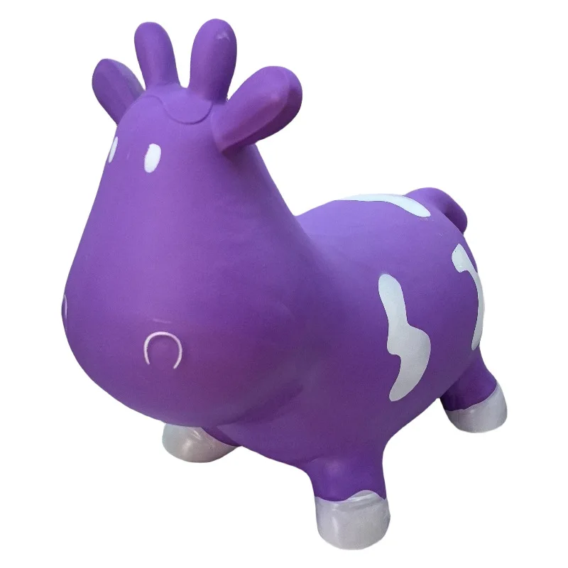 2024 Inflatable good material jumping megaloceros toy with music for kids