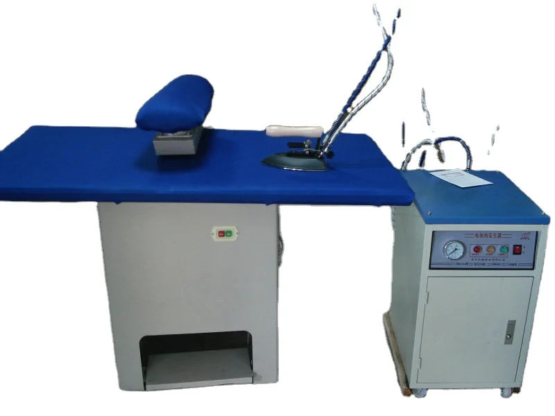 YTT-A laundry ironer+steam generator+commercial clothes iron table