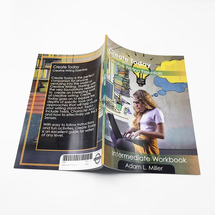 Mike Printing self publisher paperback soft cover book adult English textbook