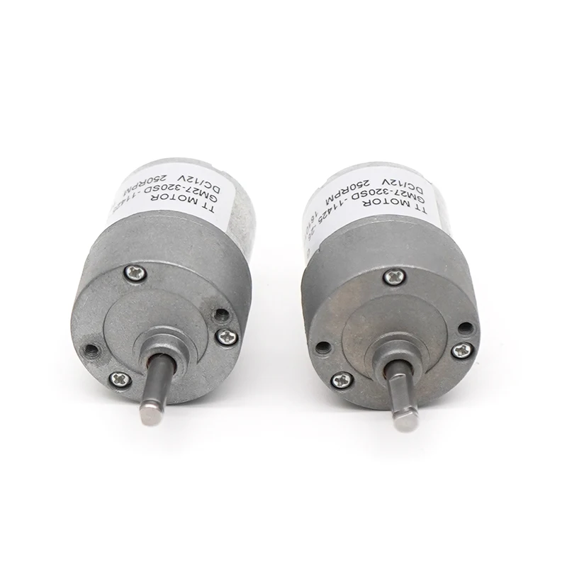 GM27-320SH 12V High Torque Electric DC Motor with Gearbox Reducer 27mm Permanent Magnet for Boat Fan Home Appliance