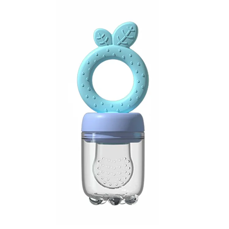 GYF Baby Food Fruit Chew Nipple Feeder Food Grade Silicone Infant Teething Tool Cartoon 0-12 Months Baby Fruit Feeder Silicone