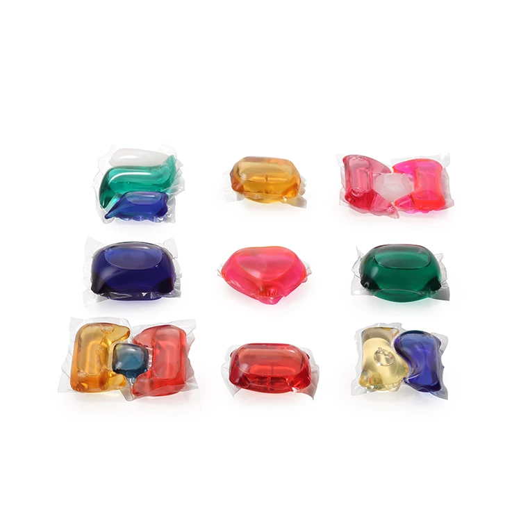 
Eco Friendly Liquid Soap Capsule Oem Private Label Organic Laundry Detergent Pod 