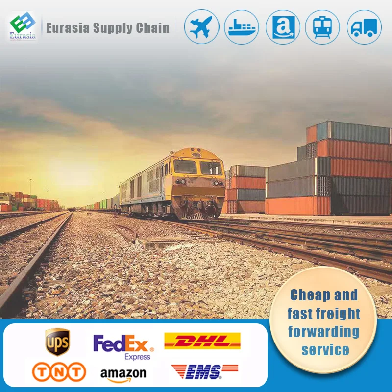 railway train shipping ship supplies agent freight forwarder from china to Europe Germany UK France Spain Italy Amazon FBA