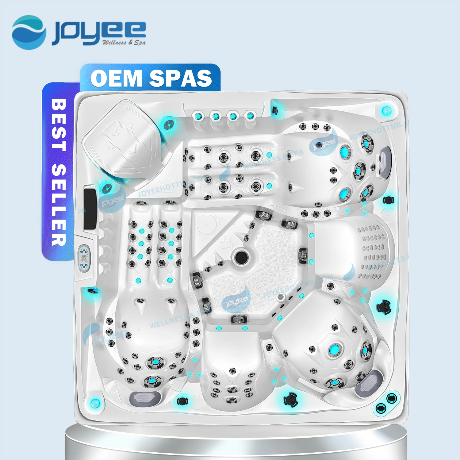 JOYEE new design 5 person hydro massage hot tub spa hot spa tubs outdoor whirlpool hottub spas jakuzzi hottub outdoor spa jakuzi