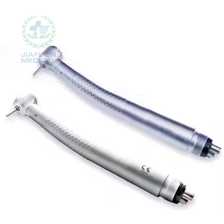 Factory Direct Sale Dental LED High Speed Button Handpiece air Turbine Dental Triple Water Jet Handpiece