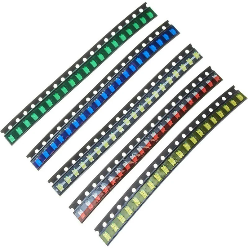  0603 SMD светодиоды микроизлучающие диоды чип 1608 0 06 Вт 20 мА SMT УФ красный белый синий желтый оранжевый зеленый индивидуальные